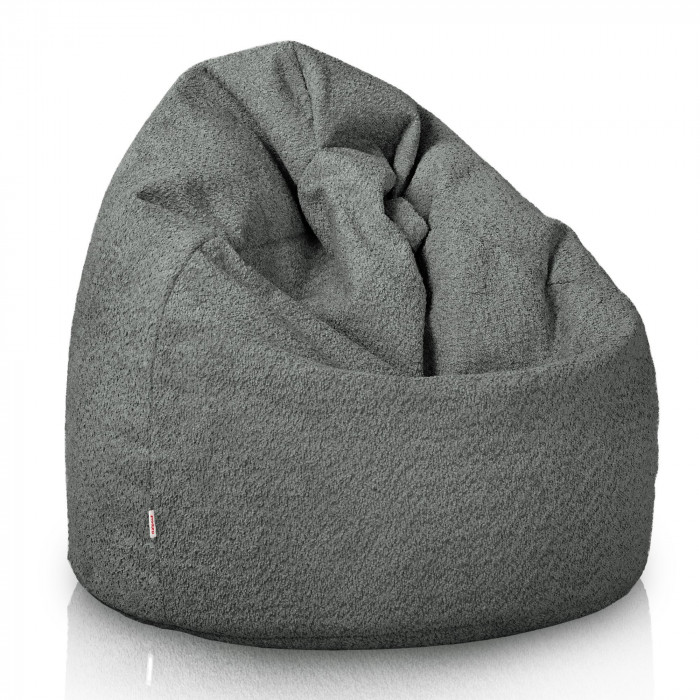 Grau kindersitzsack l Boucle