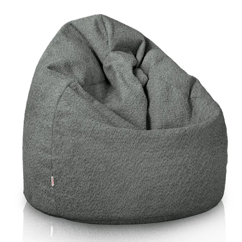 Riesensitzsack XXL für Erwachsene - Teddy-Bouclé