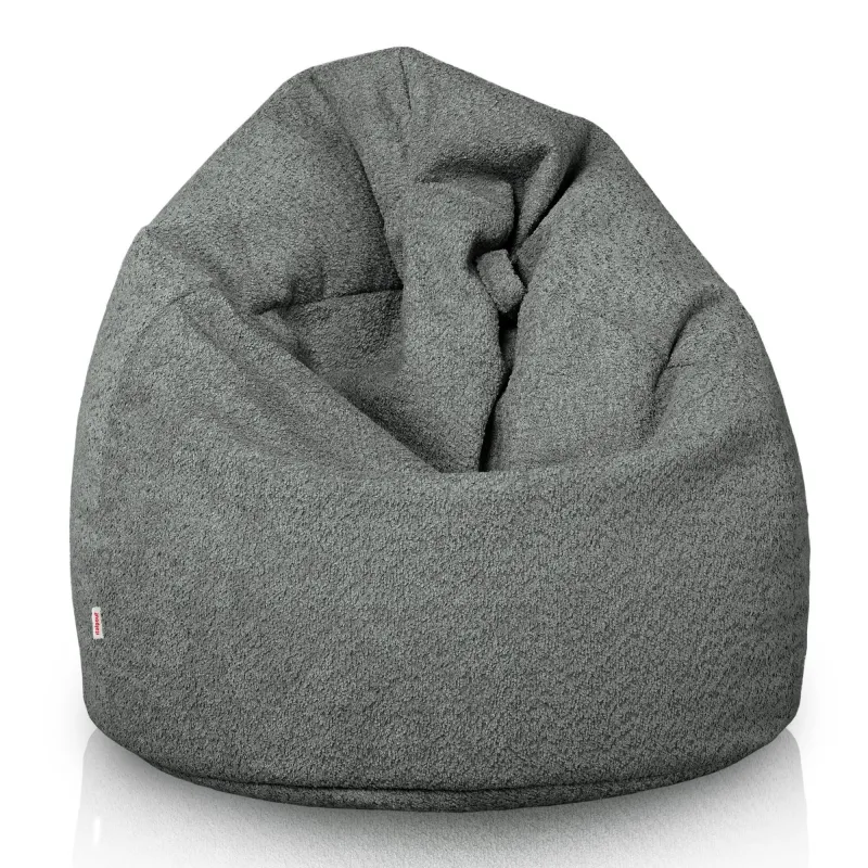 Riesensitzsack XXL für Erwachsene - Teddy-Bouclé – Ansicht 3