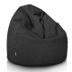 Schwarz kindersitzsack l Boucle