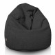 Schwarz kindersitzsack l Boucle