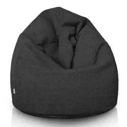 Riesensitzsack XXL für Erwachsene - Teddy-Bouclé – Ansicht 3