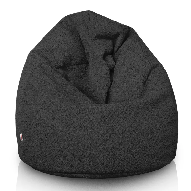 Riesensitzsack XXL für Erwachsene - Teddy-Bouclé – Ansicht 3