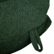 Dunkelgrün sitzsack XXL Boucle