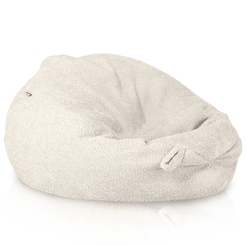 Ecru sitzsack XL Boucle