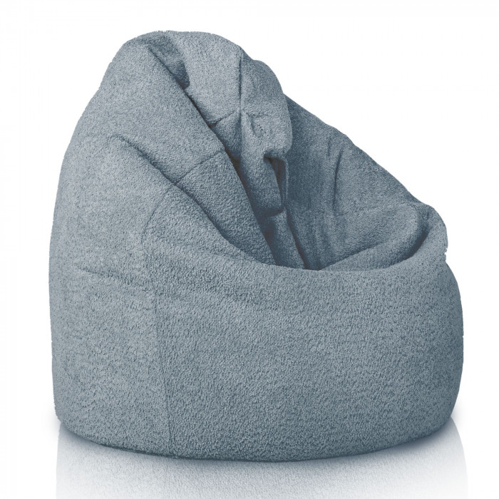 Blau sitzsack XL Boucle