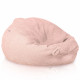 Puderrosa sitzsack XL Boucle