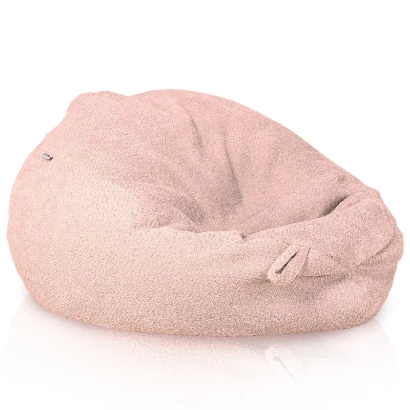 Riesensitzsack XXL für Erwachsene - Teddy-Bouclé – Ansicht 2