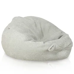 Riesensitzsack XXL für Erwachsene - Teddy-Bouclé – Ansicht 2