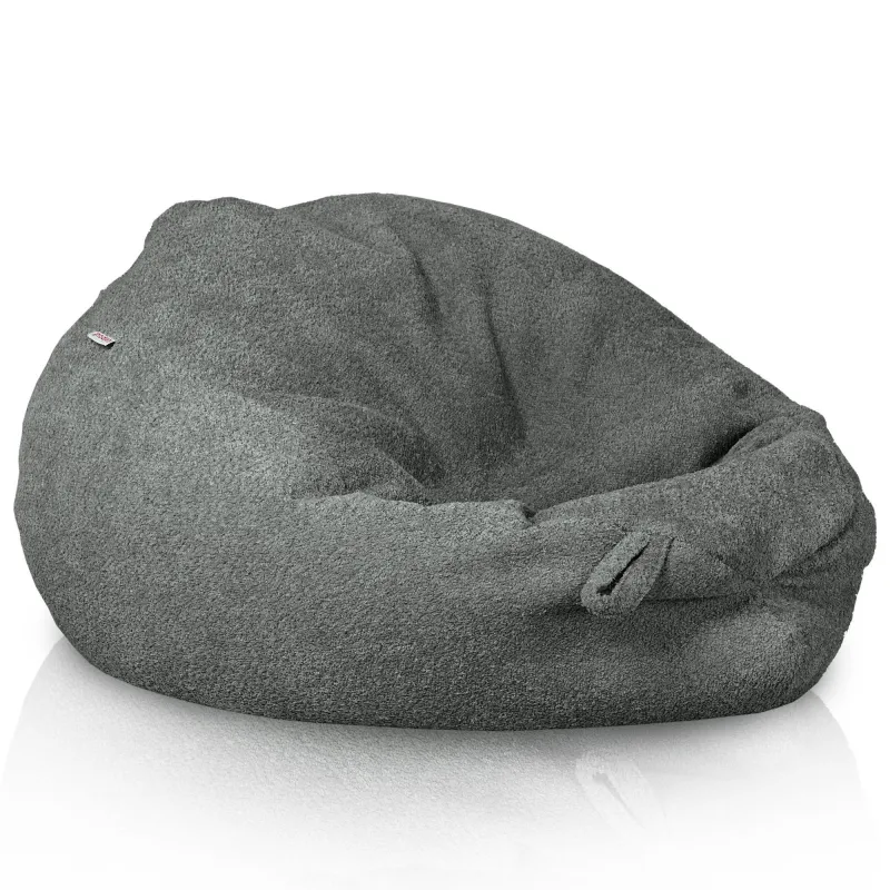 Riesensitzsack XXL für Erwachsene - Teddy-Bouclé – Ansicht 2