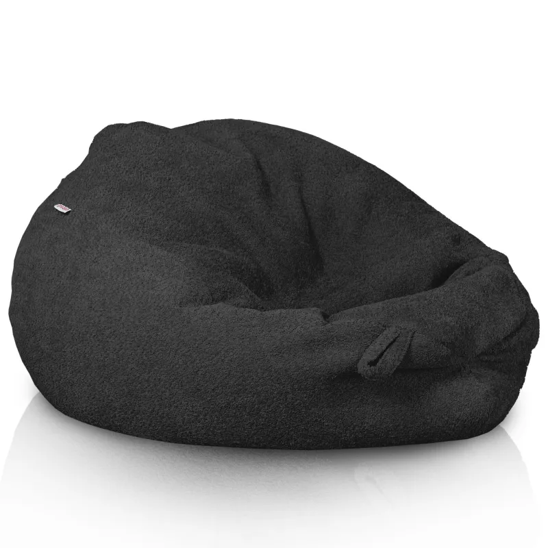 Riesensitzsack XXL für Erwachsene - Teddy-Bouclé – Ansicht 2
