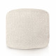 Ecru sitzsack cilindro boucle