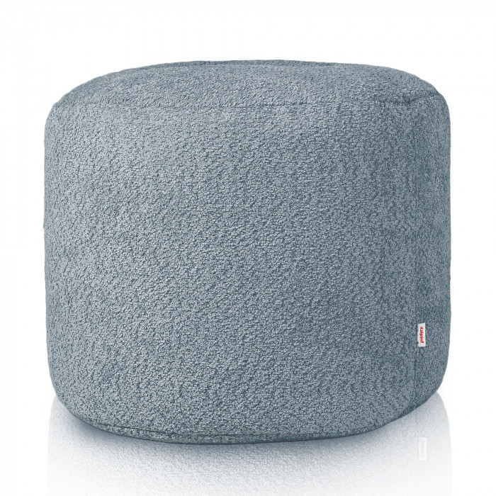 Blau sitzsack cilindro boucle