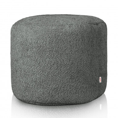 grau Sitzwürfel cilindro boucle