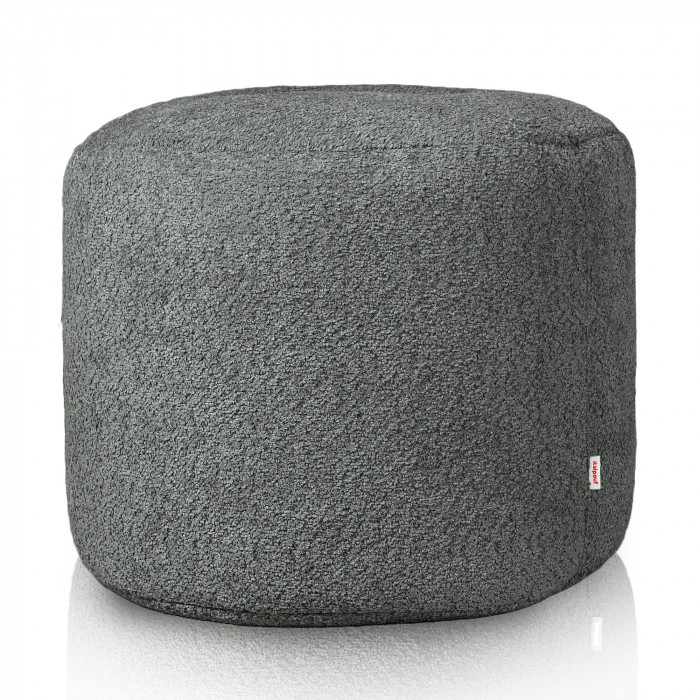 grau sitzsack cilindro boucle
