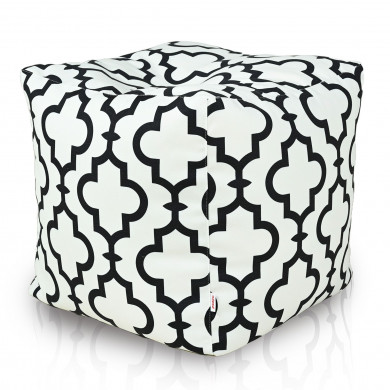 Sitzpouf cubo weiss marokko