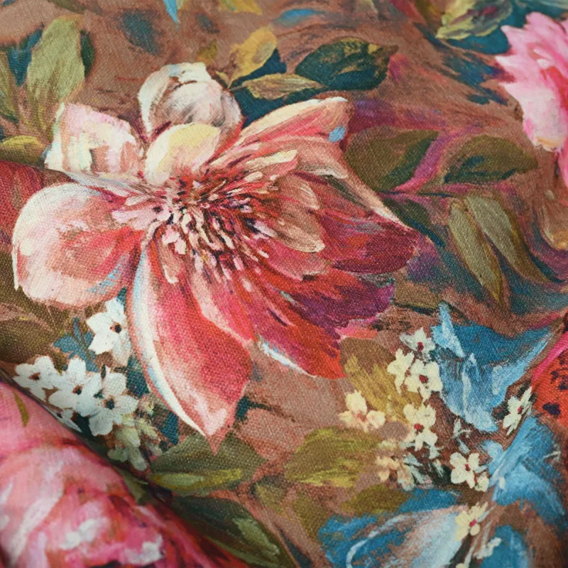 Runder Fußhocker - Premium Print-Stoff – Ansicht 65