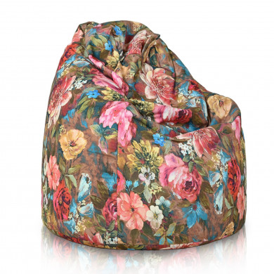 Sitzsack bunte blumen