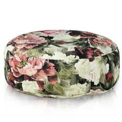 Runder Fußhocker - Premium Print-Stoff – Ansicht 6