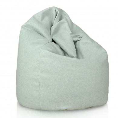 Sitzsack kinder wollkissen Grau-Blau