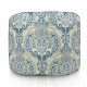 Sitzpouf cilindro blaues orientalisches muster