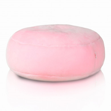 Rosa Yeti-Fußhocker