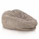 Beige sitzsack xl stripe