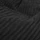 Schwarz sitzsack xl stripe