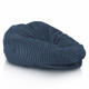 Marineblau sitzsack xl stripe