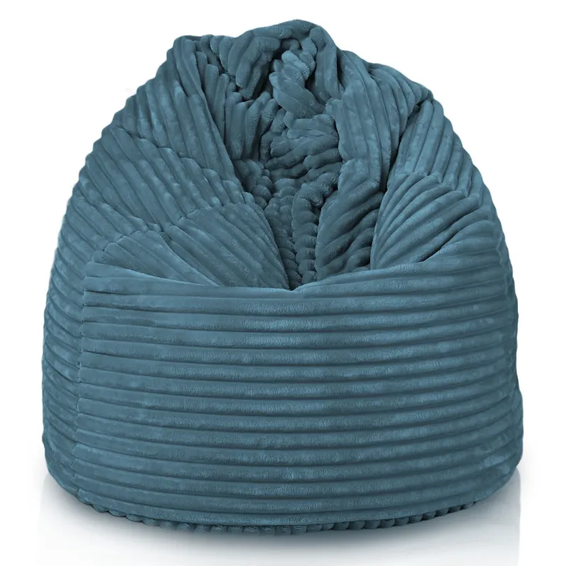 Riesensitzsack XXL für Erwachsene - Breitcord Stripe – Ansicht 2