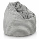 Hellgrau sitzsack xl stripe