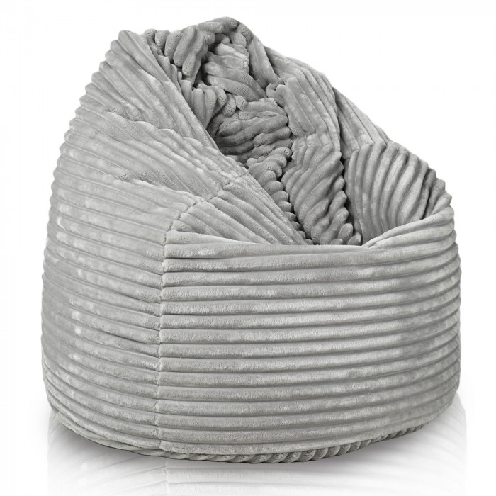 Hellgrau sitzsack xl stripe