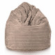 Beige sitzsack xxl stripe