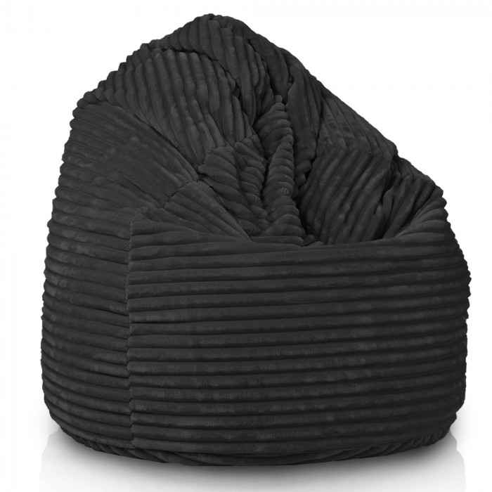 Schwarz sitzsack xxl stripe
