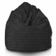 Schwarz sitzsack xxl stripe