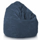 Marineblau sitzsack xxl stripe