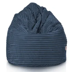 Riesensitzsack XXL für Erwachsene - Breitcord Stripe – Ansicht 2