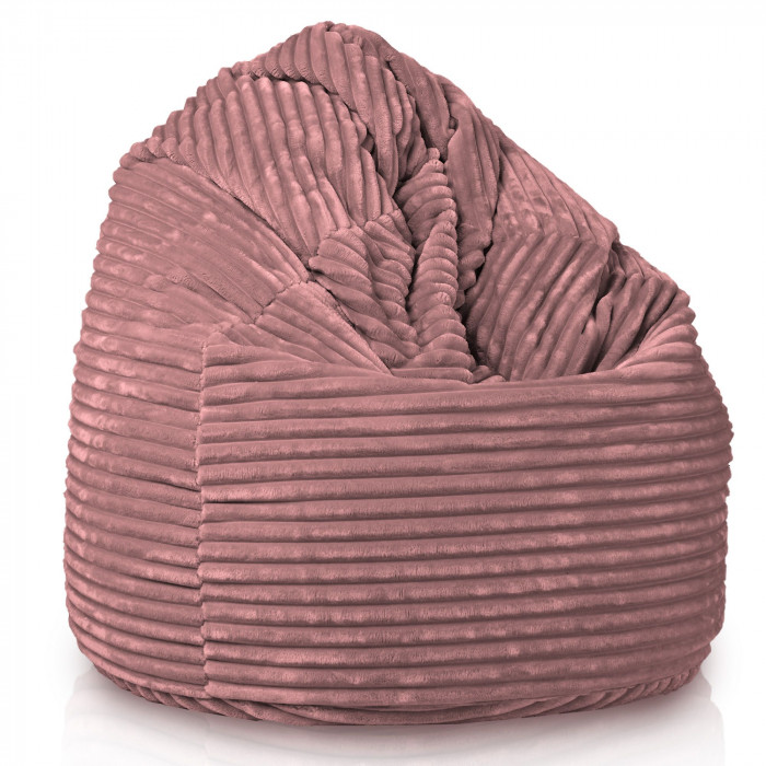 Verblasste rosa sitzsack xxl stripe