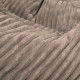 Beige kindersitzkissen xl stripe