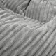 Hellgrau kindersitzkissen xl stripe