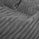 Grau kindersitzkissen xl stripe