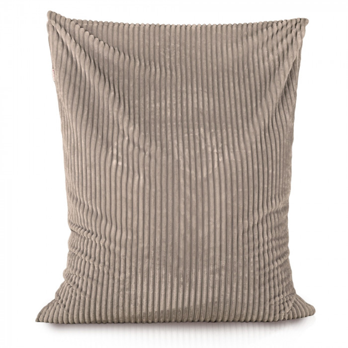 Beige kindersitzkissen xl stripe