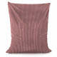 Verblasste rosa sitzkissen stripe
