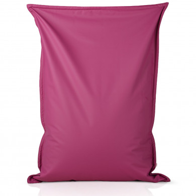 Fuchsie Sitzkissen Kunstleder