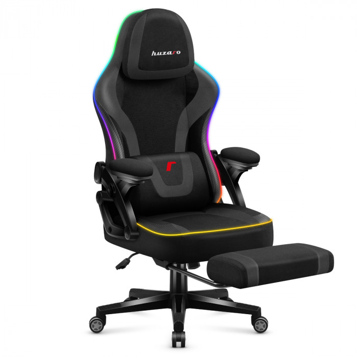 Gaming-Stühl Huzaro Force 4.6 Schwarz RGB Smart