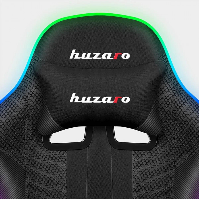 Huzaro Force 4.7 RGB Mesh Gaming-Stühl Lendenwirbelkissen