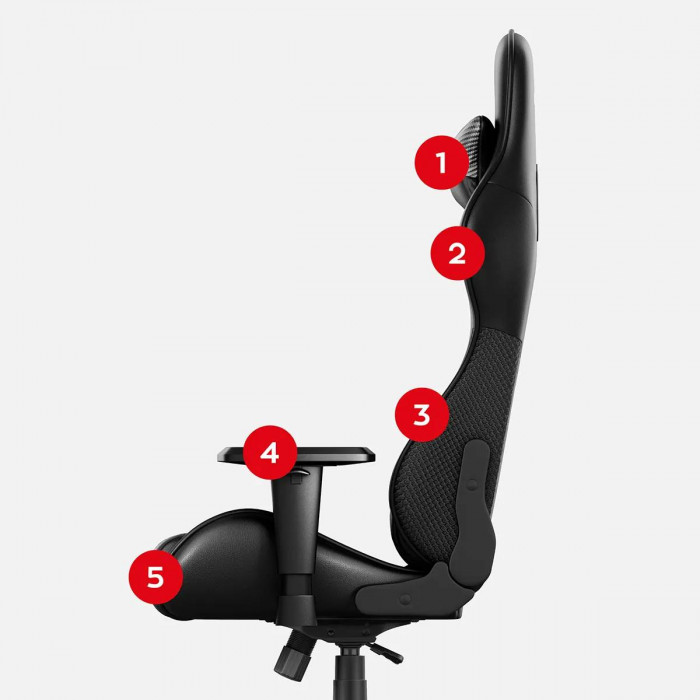 Ergonomischer Gaming-Stühl Force 6.2