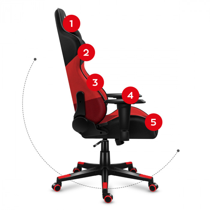 Ergonomischer Gaming-Stühl Force 6.2