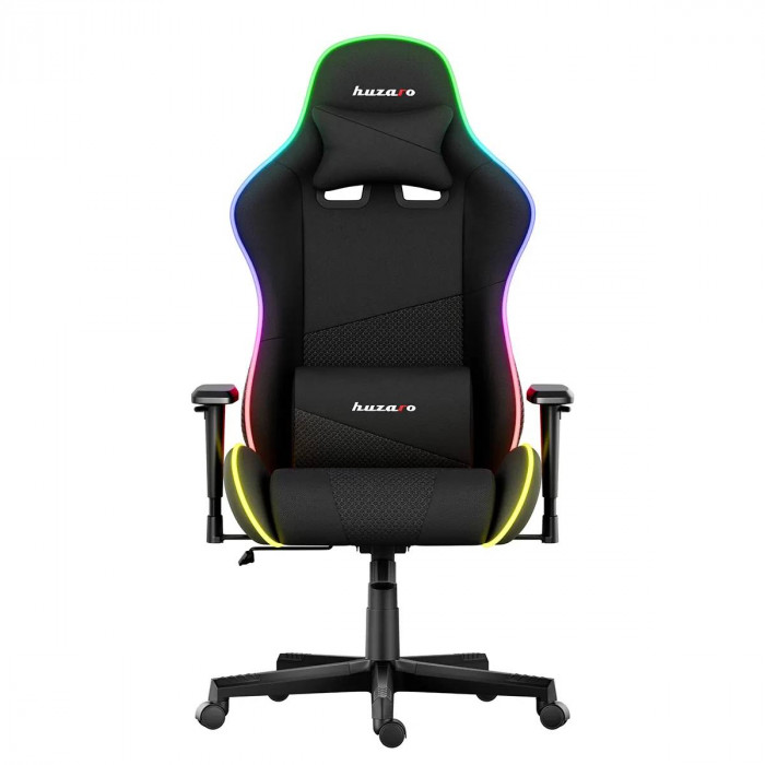 Vorderseite des Huzaro Force 6.2 Mesh RBG gamer chair