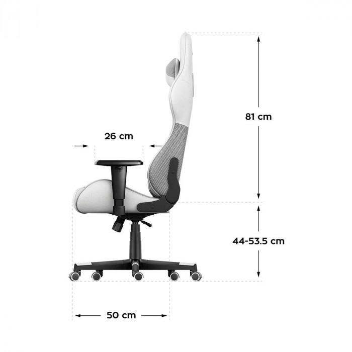 Abmessungen des Stuhls Huzaro Force 6.2